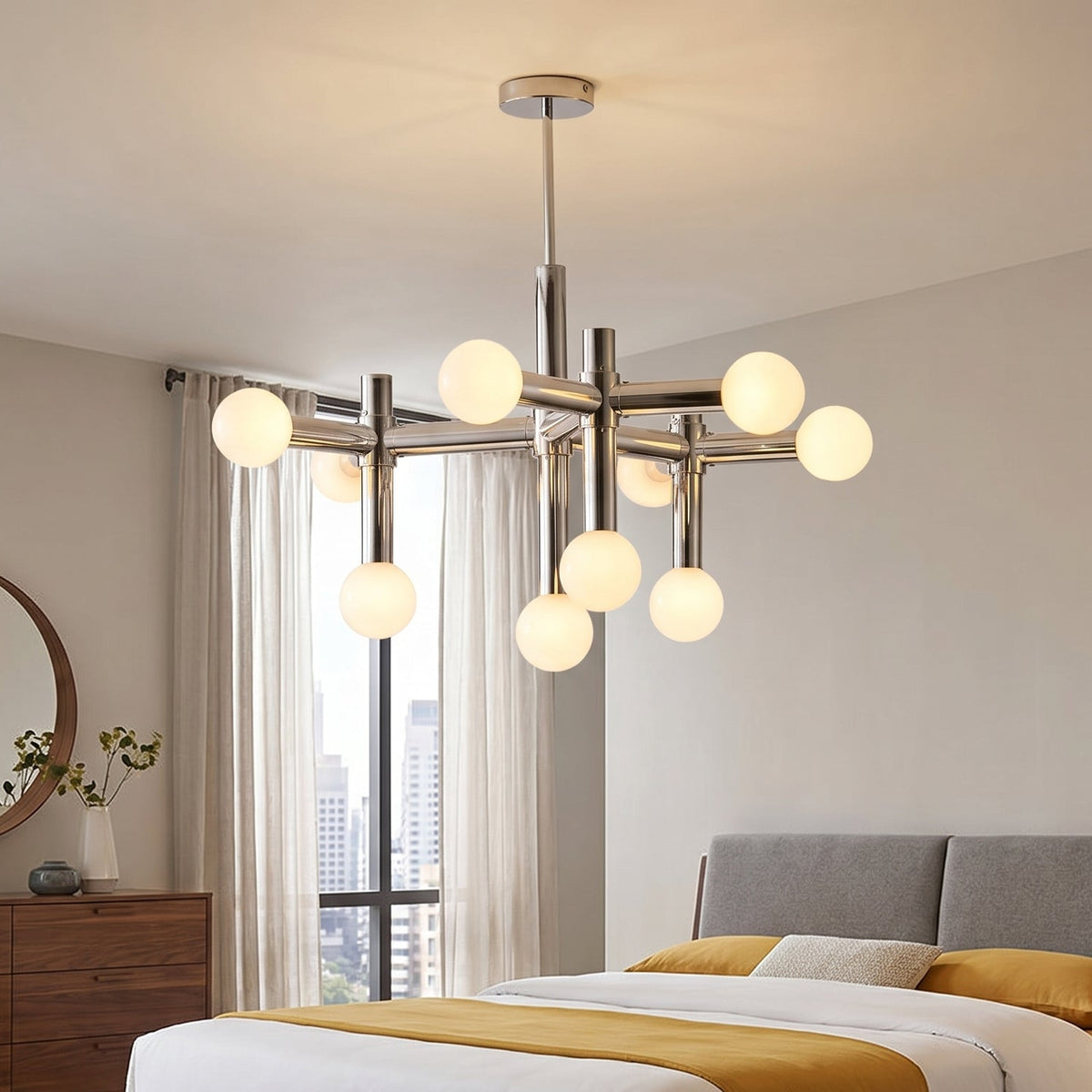 メタルBauhausシャンデリア