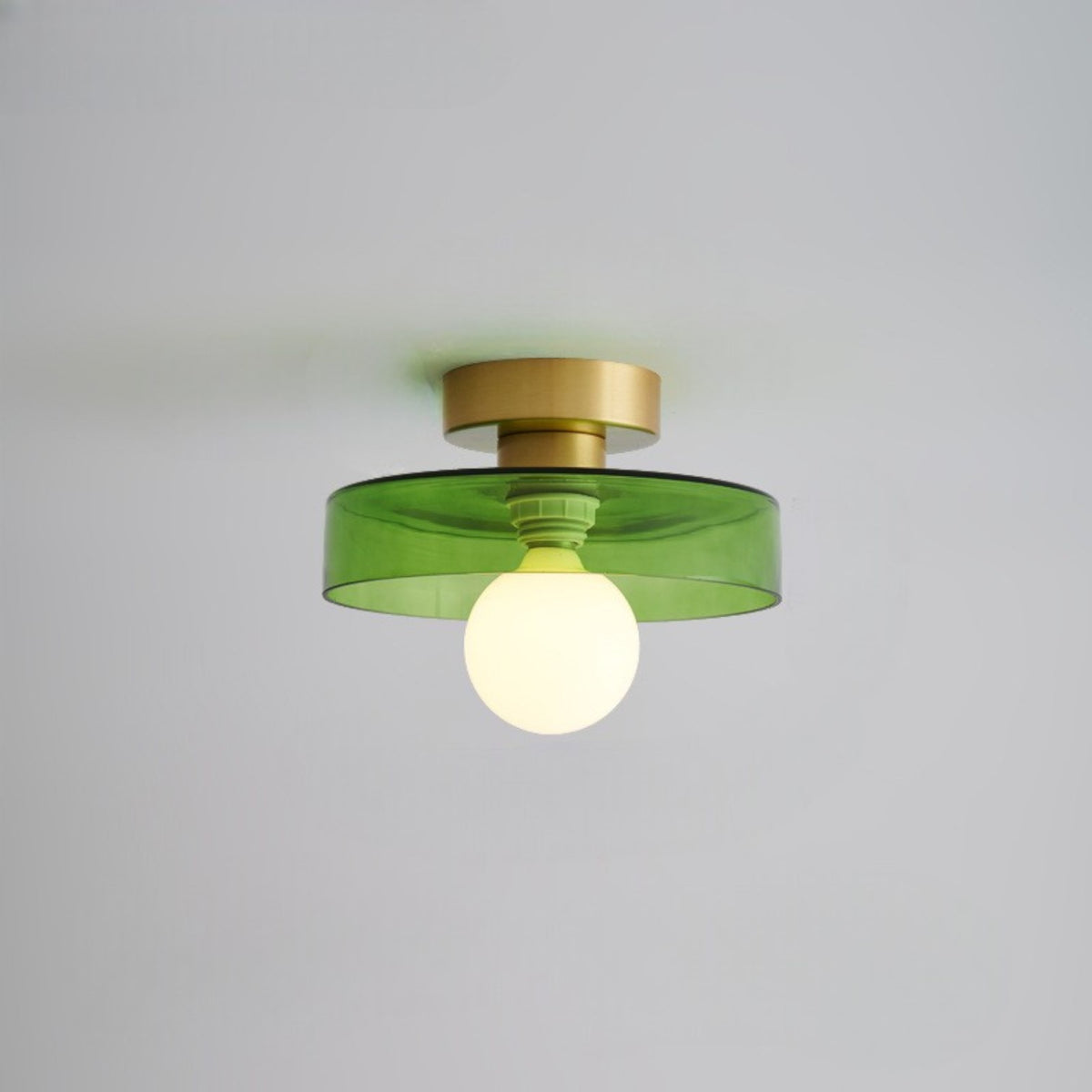 French Bauhaus Ceiling Light