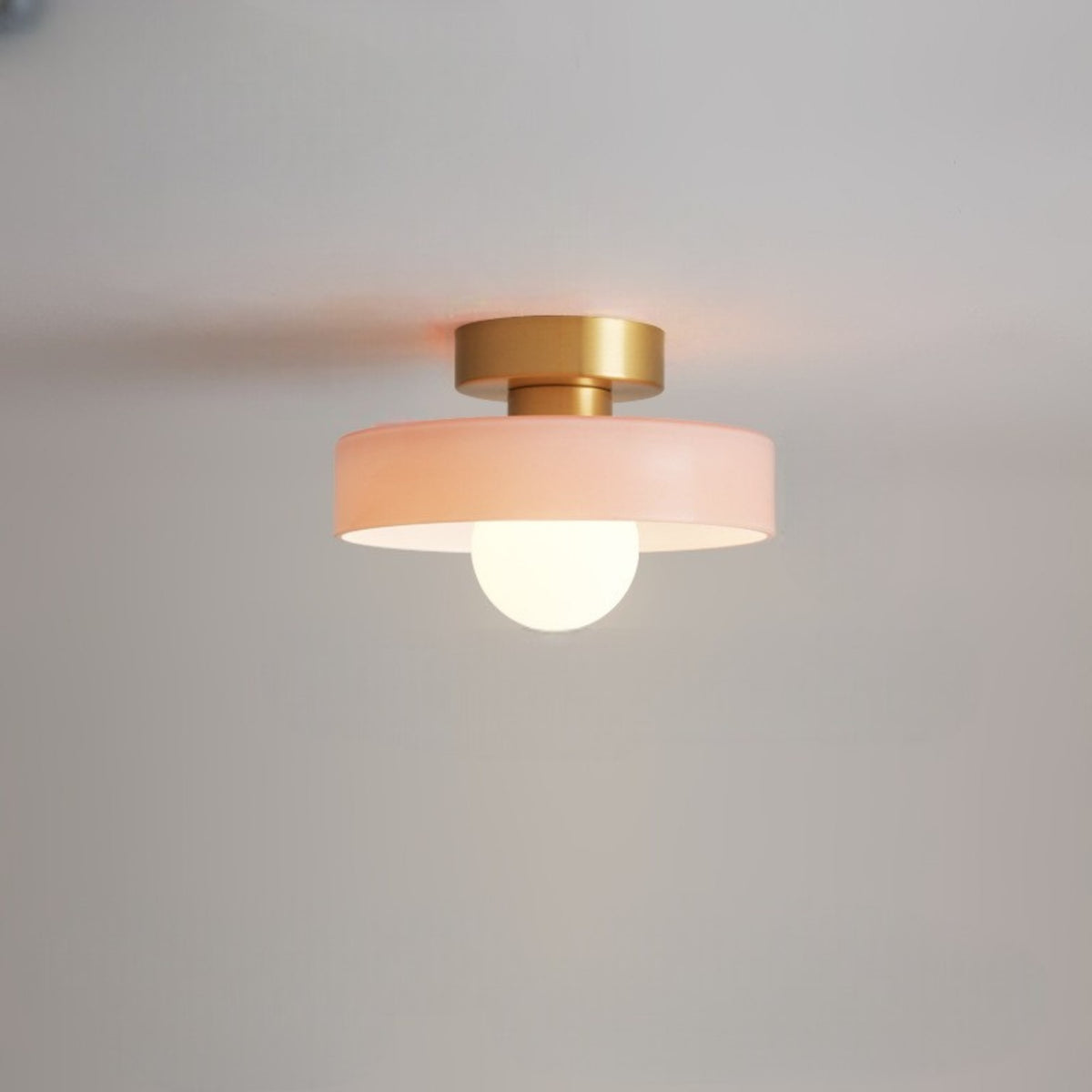 French Bauhaus Ceiling Light