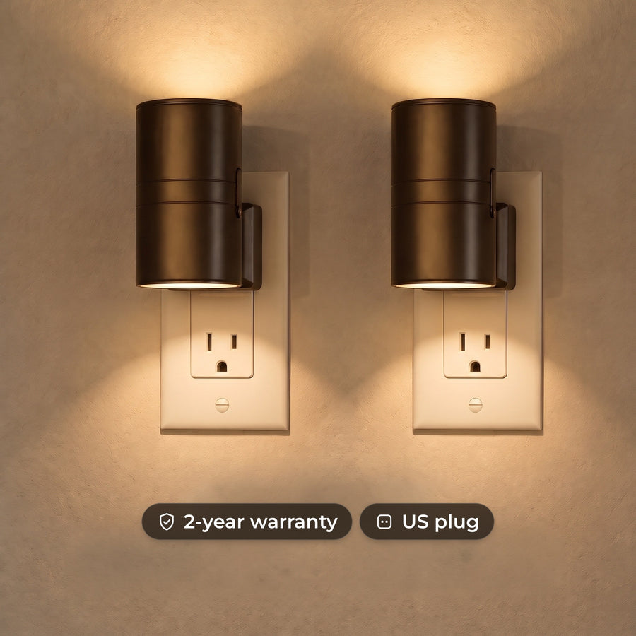 Plug-in Up and Down LED Wall Light