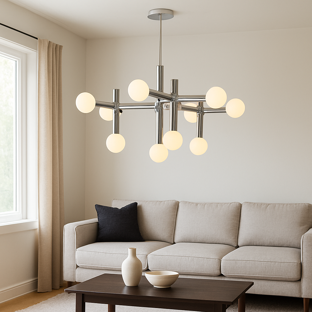 メタルBauhausシャンデリア