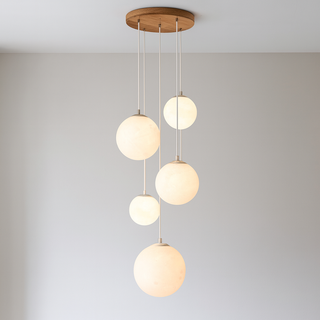 ノルディック Moonlamp 吹き抜け用シャンデリア